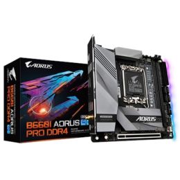 Aorus Ultra Durable B660I AORUS PRO DDR4 Desktop Motherboard - Intel B660 Chipset - Socket LGA-1700 - Intel Optane Memory Ready - Mini ITX